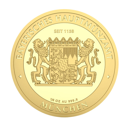 25 Bayern Thaler Goldmünze 2025 – 1/4 oz Feingold (999,9)