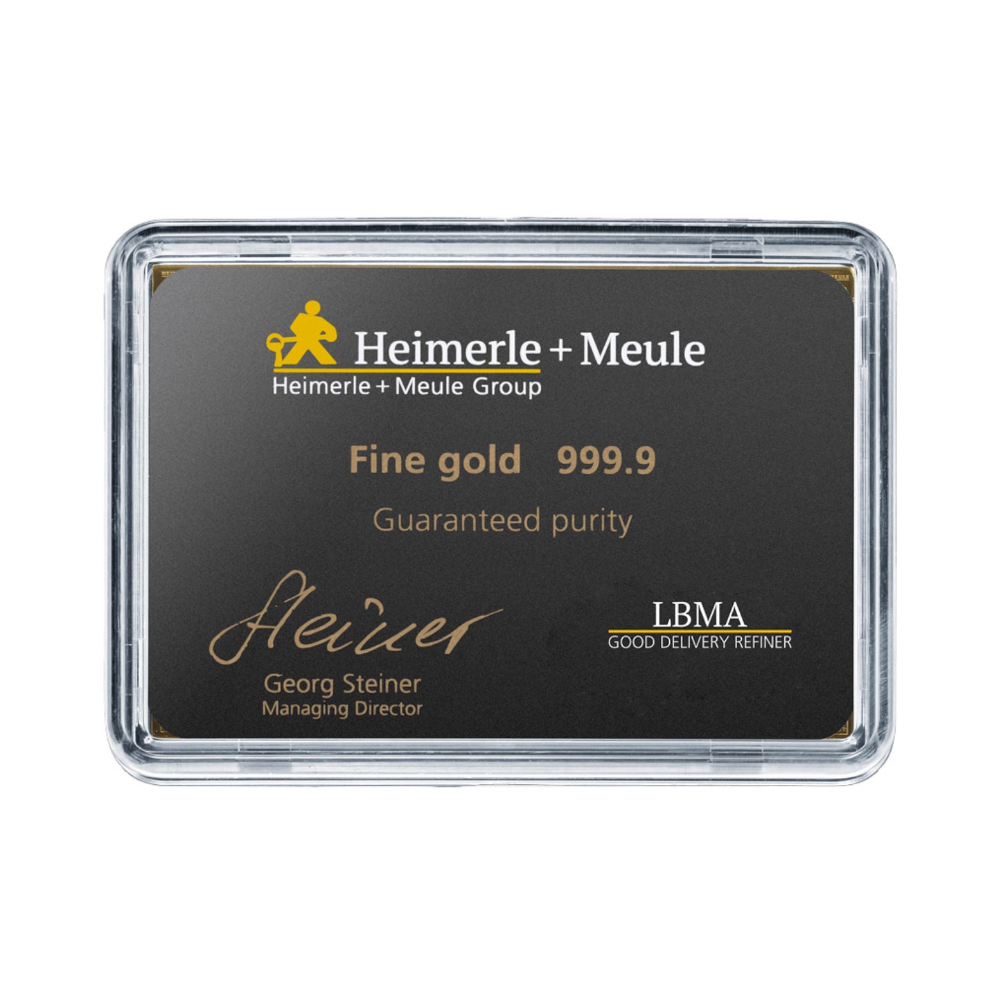 Gold Tafelbarren CombiBar™ 50x1g - Heimerle + Meule