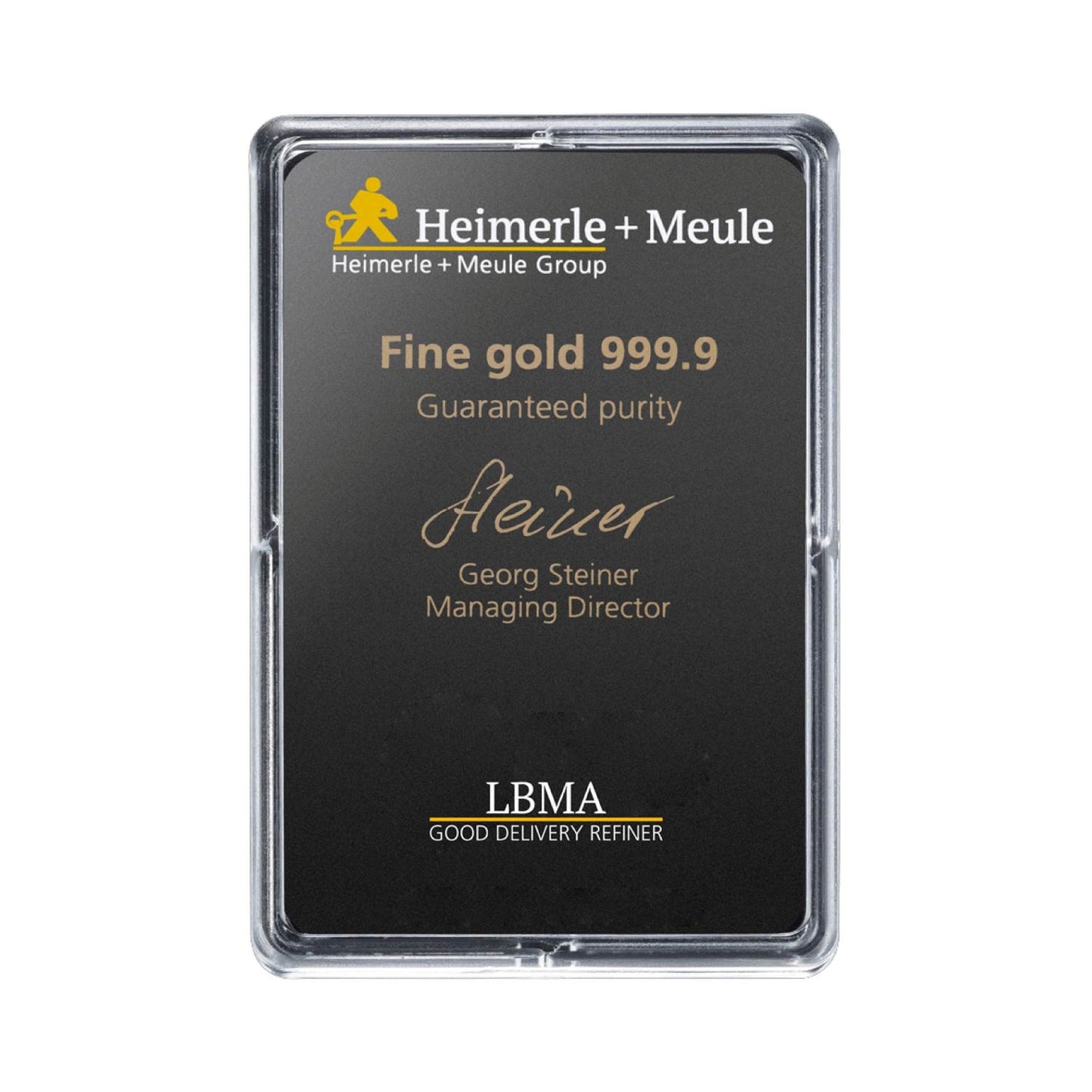 Gold Tafeln UnityBar™ 25x1g - Heimerle + Meule