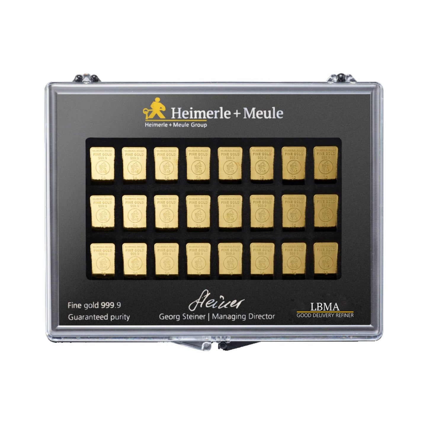 Gold Tafeln UnityBar™ Collection 50x1g - Heimerle + Meule