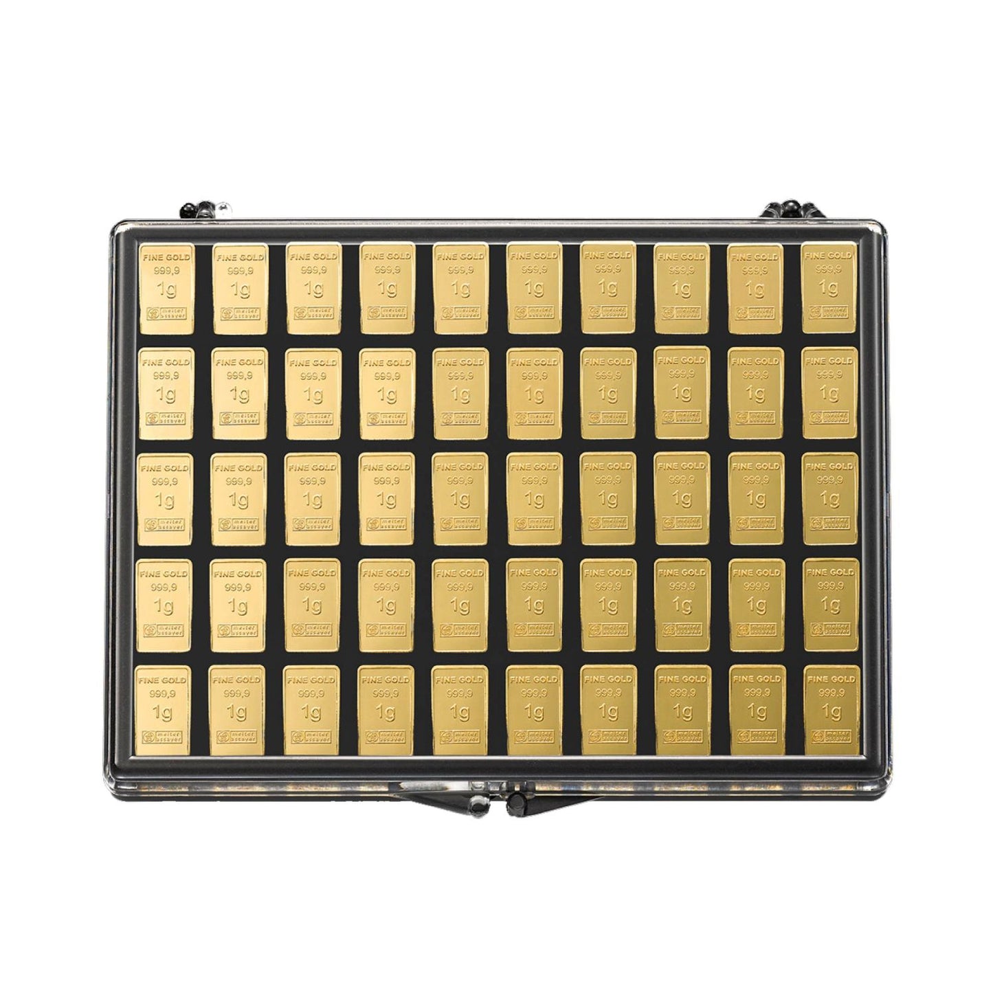 Gold Tafeln UnityBar™ Collection 50x1g - Heimerle + Meule