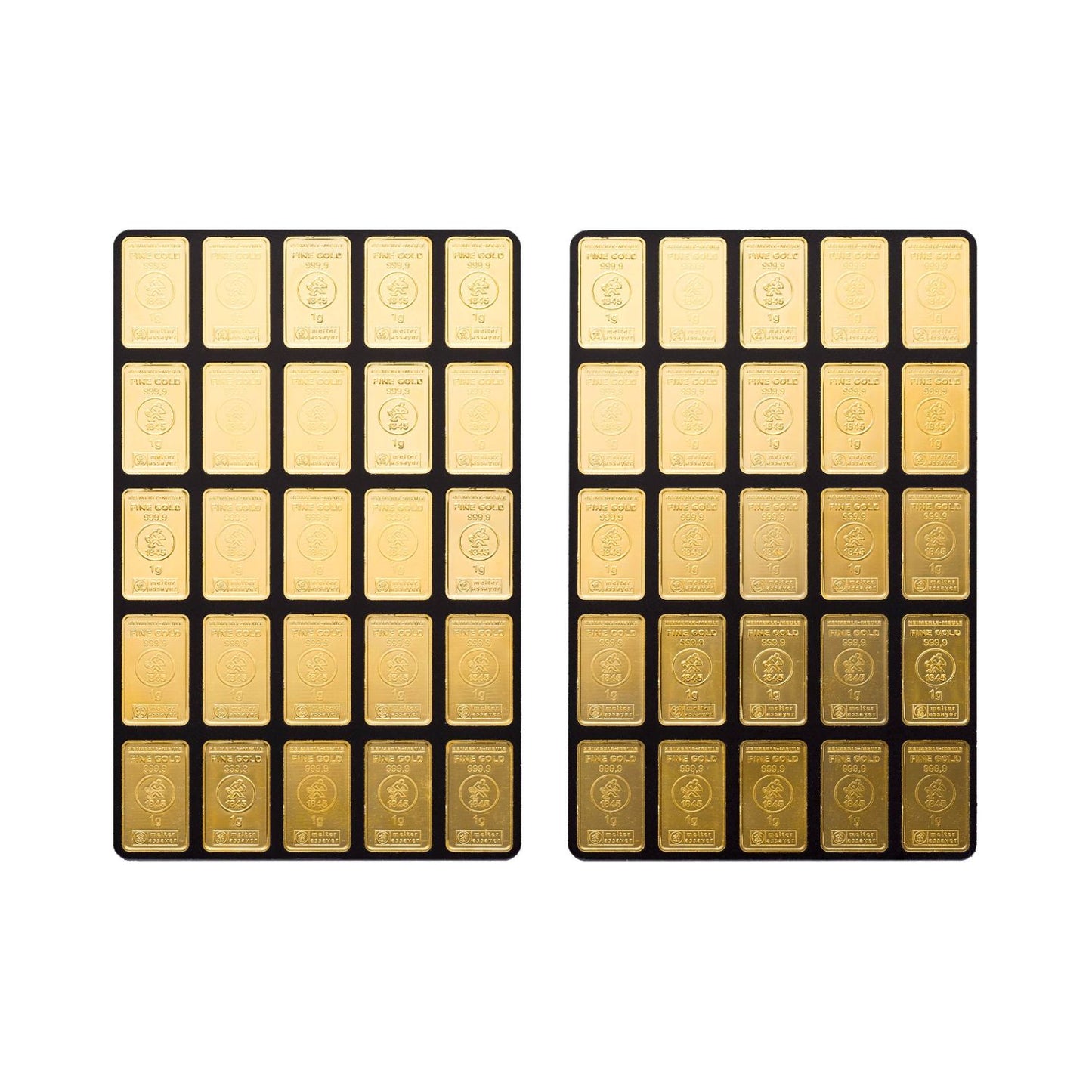 Gold Tafeln UnityBar™ 50x1g - Heimerle + Meule