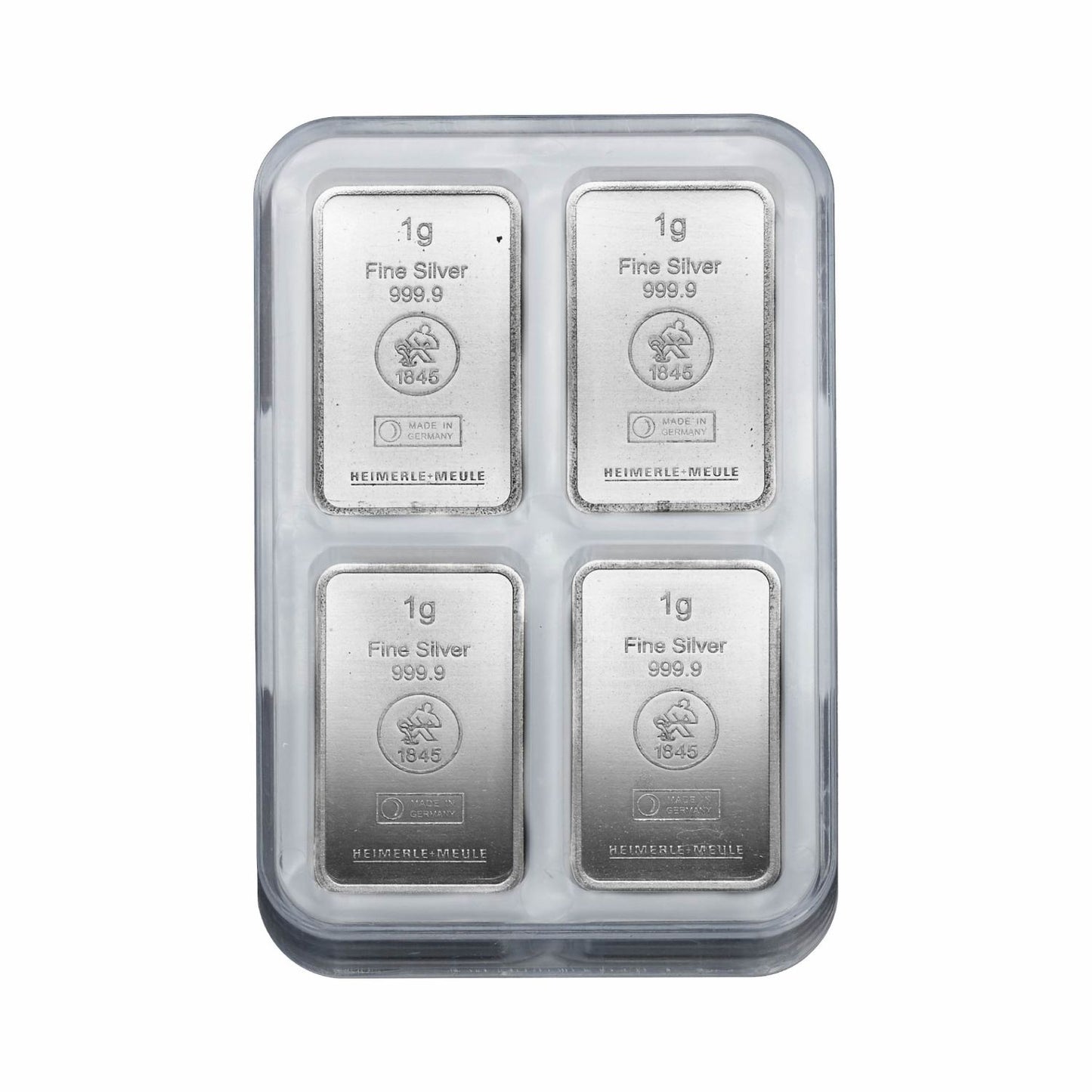 Silber Tafeln UnityBox™ 50x1g - Heimerle + Meule