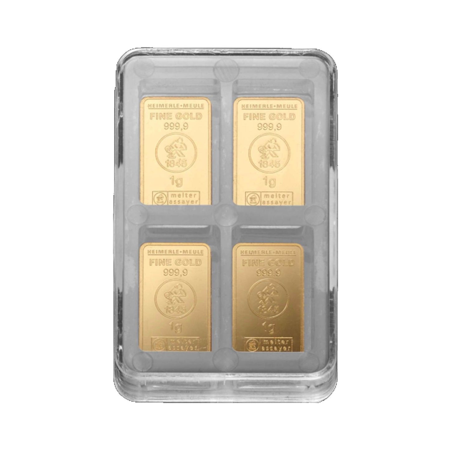 Gold Tafeln UnityBox™ 32x1g XXS - Heimerle + Meule