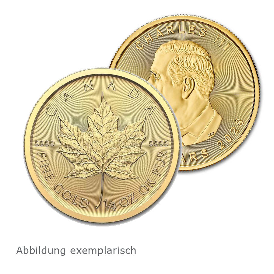 1/4 Unze Gold Maple Leaf