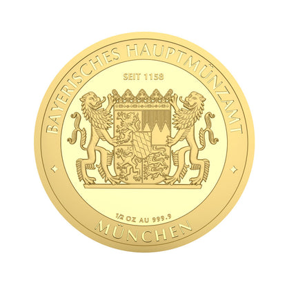 50 Bayern Thaler Goldmünze 2025 – 1/2 oz