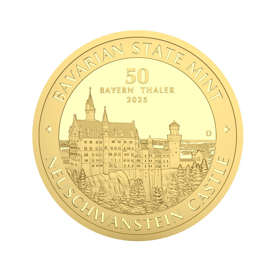 50 Bayern Thaler Goldmünze 2025 – 1/2 oz