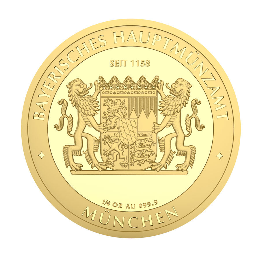 25 Bayern Thaler Goldmünze 2025 – 1/4 oz Feingold (999,9)
