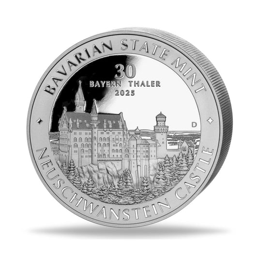 Bayern Thaler – 1 kg Feinsilber (999)