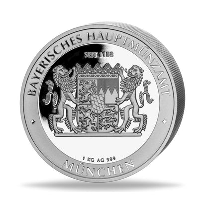 Bayern Thaler – 1 kg Feinsilber (999)