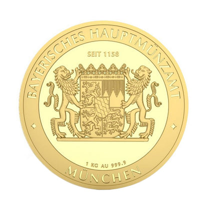 3000 Bayern Thaler Goldmünze 2025 – 1 kg