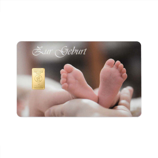 Finecard Geburt