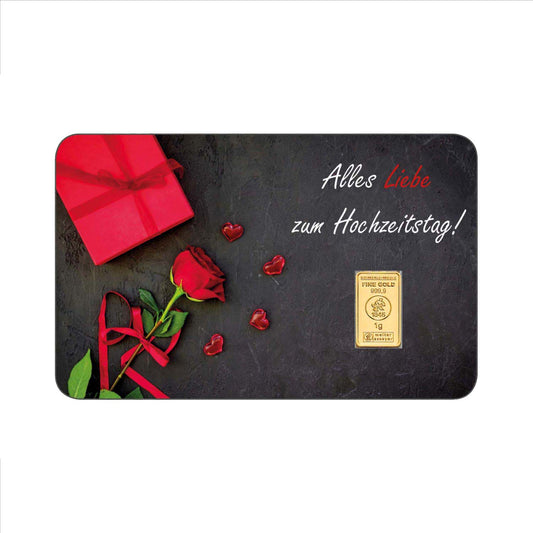 Finecard Hochzeitstag