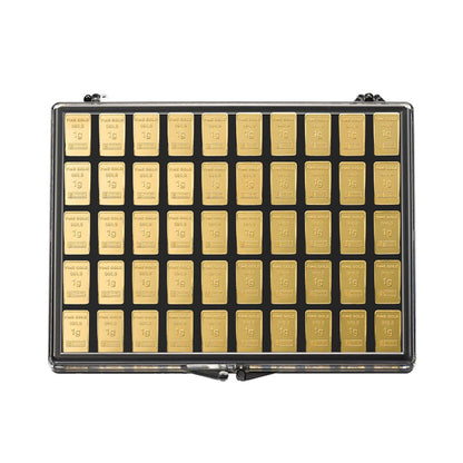 Gold Tafeln UnityBar™ Collection 50x1g - Heimerle + Meule