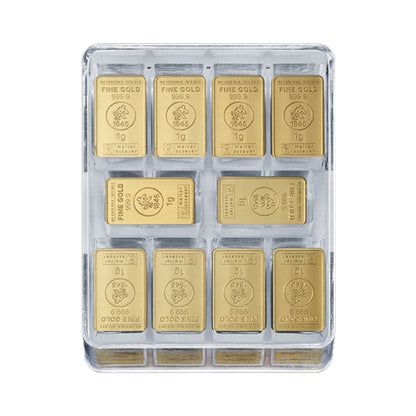 Gold Tafeln UnityBox™ 250x1g Large - Heimerle + Meule
