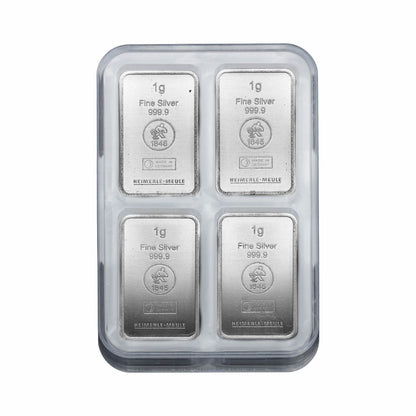 Silber Tafeln UnityBox™ 50x1g - Heimerle + Meule