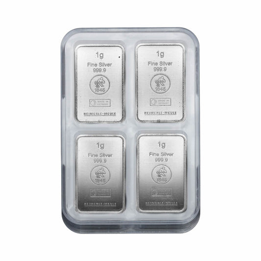 Silber Tafeln UnityBox™ 50x1g - Heimerle + Meule